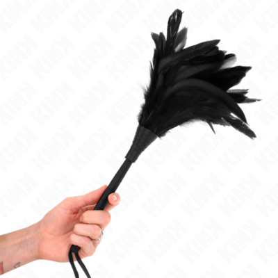 Alternative view of KINK - CHICOTE DE BORLA DE SILICONE FORMA DE ROSA 45 CM