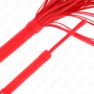 Kink - chicote pvc macio vermelho 70 cm kink impact & touch caliente. Pt