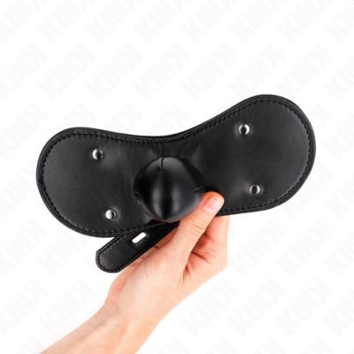 Kink - máscara boca ball gag com fechadura ajustável 42-60 cm - image 3