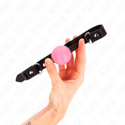 Alternative view of KINK - BOLA OURO ROSA 4 CM MORDAÇA 60 x 2 CM