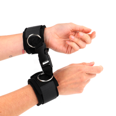 Kink - retenções de pulso neoprene hook&loop fastener preto ajustáveis 22-34 cm kink wrist restraint caliente. Pt