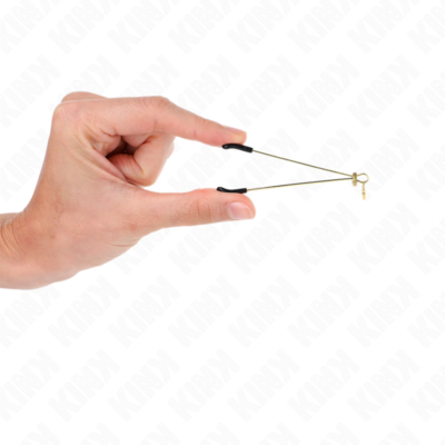 Kink - pinças finas ouro 7 cm kink nipple grip caliente. Pt