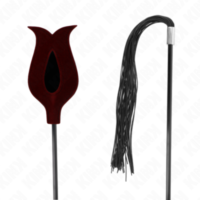 Kink - penas de frango em forma de chifre black maids 36 cm kink impact & touch caliente. Pt
