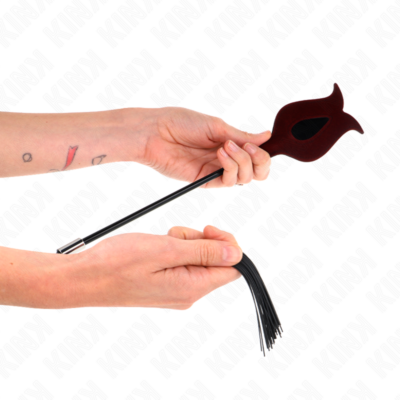 Kink - penas de frango em forma de chifre black maids 36 cm kink impact & touch caliente. Pt