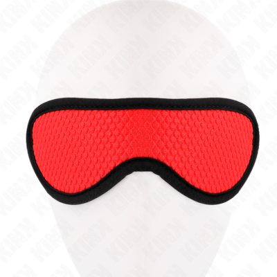 Kink - bandagem de textura escala com borda coberta vermelha 20 x 7 cm kink masked allure caliente. Pt