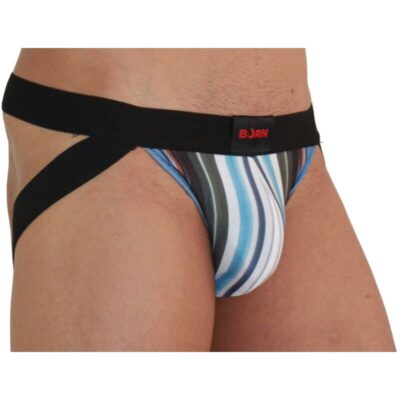Alternative view of BURN - 009 JOCK MULTICOLOR / PRETO L