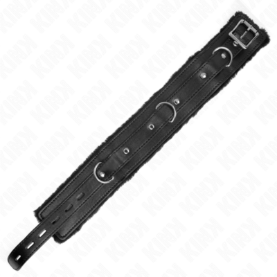 Kink - colar com trela 65 cm com restrições preto 36-42 cm x 5,5 cm kink collar & gag caliente. Pt
