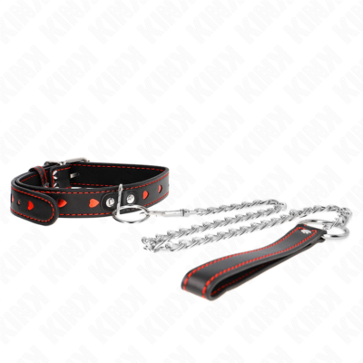 Kink - colar com alça 65 cm detalhes coração 52,5 x 2,5 cm - image 3