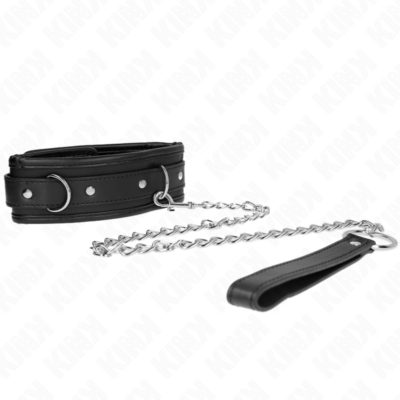 Kink - colar modelo básico com trela 65 cm modelo 1 53 x 6 cm kink collar & gag caliente. Pt