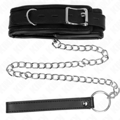 Kink - colar modelo básico com trela 65 cm modelo 1 53 x 6 cm kink collar & gag caliente. Pt