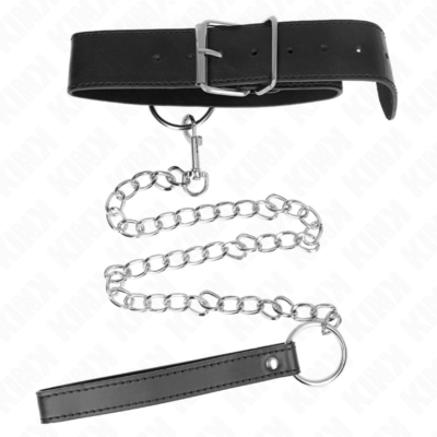 Kink - colar modelo básico com trela modelo 4 ajustável 36-43 cm kink collar & gag caliente. Pt