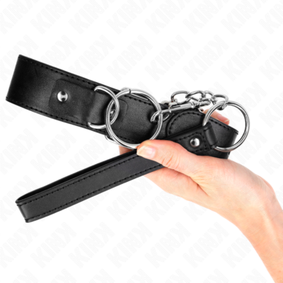 Kink - colar modelo básico com trela modelo 4 ajustável 36-43 cm kink collar & gag caliente. Pt