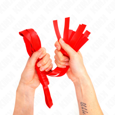 Kink - chicote de cauda larga vermelho 48,5 cm - image 4