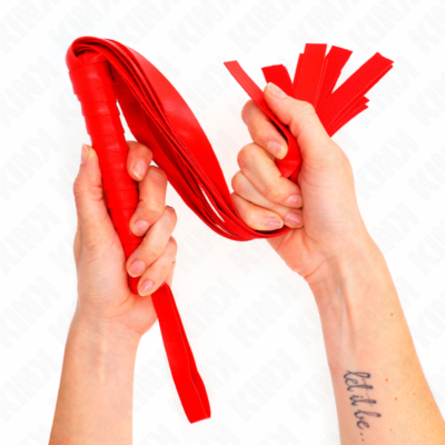 Kink - chicote de cauda larga vermelho 48,5 cm - image 5
