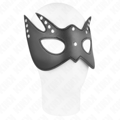 Kink - máscara de morreco com rebites 23 x 15 cm kink masked allure caliente. Pt