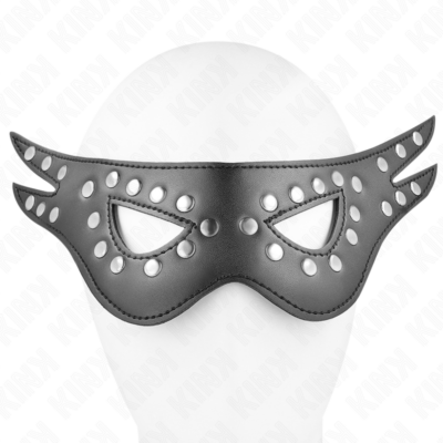 KINK - MÁSCARA DE COURO SEXY MODELO 1 27 X 13 CM 6 Kink - máscara de couro sexy modelo 1 27 x 13 cm kink masked allure caliente. Pt