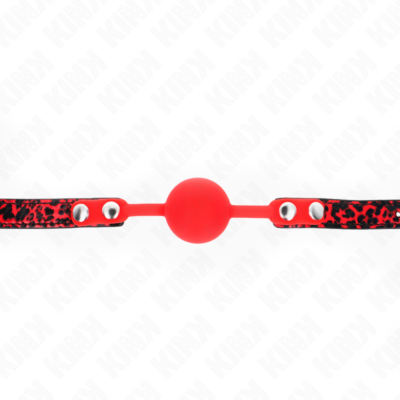 Kink - bola silicone 4 cm gag modelo 2 60 x 2 cm kink collar & gag caliente. Pt