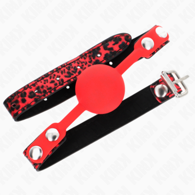 Alternative view of KINK - BOLA SILICONE 4 CM GAG MODELO 2 60 x 2 CM