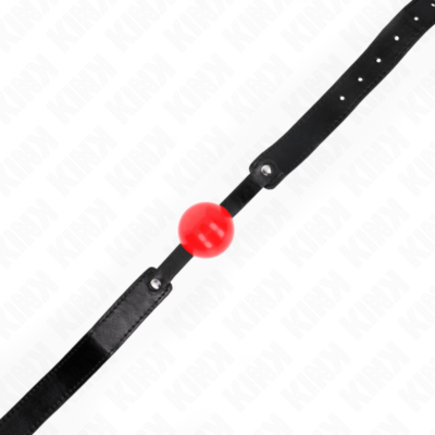 KINK - BOLA TPE MACIA 4 CM GAG MODELO 1 66 X 2,5 CM AJUSTÁVEL 41-61 CM 7 Kink - bola tpe macia 4 cm gag modelo 1 66 x 2,5 cm ajustável 41-61 cm kink collar & gag caliente. Pt