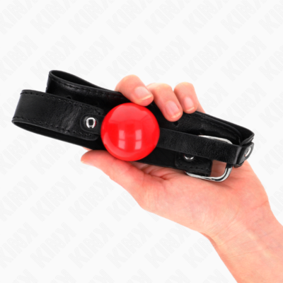 KINK - BOLA TPE MACIA 4 CM GAG MODELO 1 66 X 2,5 CM AJUSTÁVEL 41-61 CM 9 Kink - bola tpe macia 4 cm gag modelo 1 66 x 2,5 cm ajustável 41-61 cm kink collar & gag caliente. Pt
