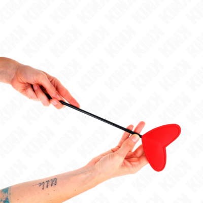 Kink - paleta forma de coração vermelho 33 x 10 cm kink impact & touch caliente. Pt