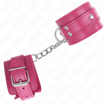 Alternative view of KINK - 3 RETENÇÕES DE PULSO D-RING AJUSTÁVEIS ROSA 17,5-25 CM X 6 CM