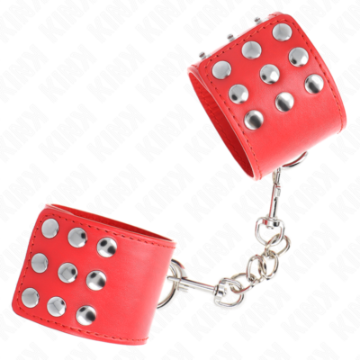 Alternative view of KINK - PULSO COM SNAP FASTEN VERMELHO AJUSTÁVEL 19-24 CM X 5,5 CM