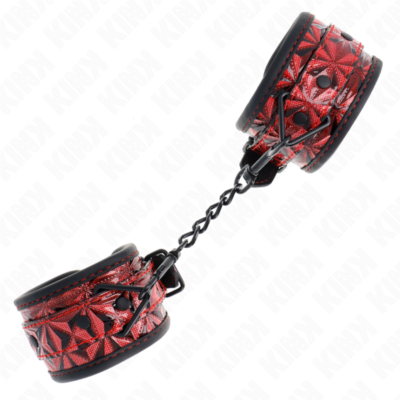 Alternative view of KINK - PULSO PADRÃO DIAMANTE VERMELHO ESCURO AJUSTÁVEL 17-26 CM X 5,5 CM