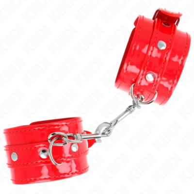 Alternative view of KINK - PUNHOS DE MÃO BRILHANTE VERMELHO AJUSTÁVEL 23-33 CM