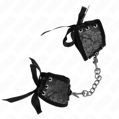 Alternative view of KINK - PULSO SCANDAL DETALHES DE RENDA PRETA 24,5 CM X 6,5 CM