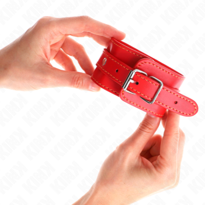 Alternative view of KINK - PULSO FINO VERMELHO AJUSTÁVEL 21-33 CM