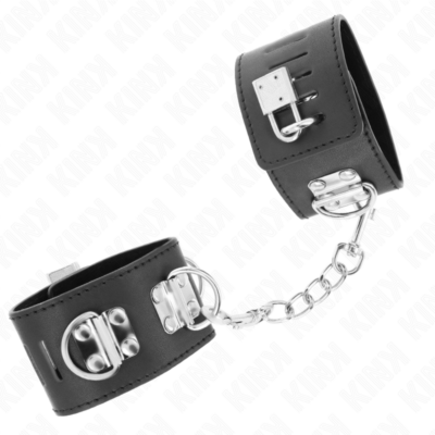 Alternative view of KINK - PUNHOS MULTIPOSIÇÕES COM FECHO DE CADEADO PRETO AJUSTÁVEIS 16-23 CM X 5,5 CM