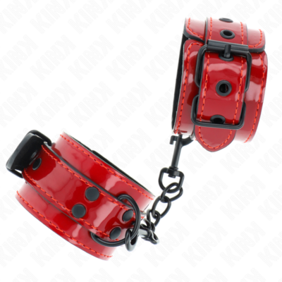 Alternative view of KINK - PUNHOS VERMELHO ESCURO 23 X 5 CM