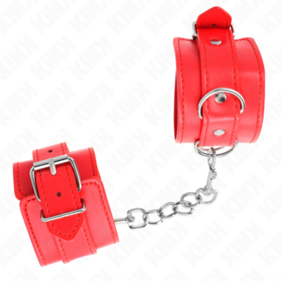 Alternative view of KINK - PULSO SIMPLES VERMELHO AJUSTÁVEL 20-23 CM X 5,5 CM