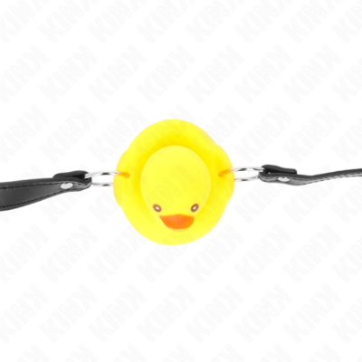 Kink - mordaça em forma de pato kink collar & gag caliente. Pt