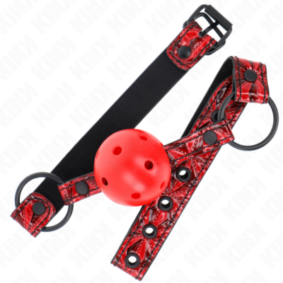 Alternative view of KINK - BOLA PADRÃO DIAMANTE 4,5 CM GAG MODELO 1 64,5 CM AJUSTÁVEL 42-60 CM