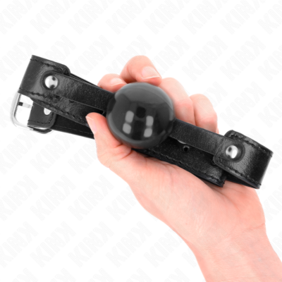 Kink - bola tpe macia 4 cm gag modelo 2 65 x 2,5 cm kink collar & gag caliente. Pt