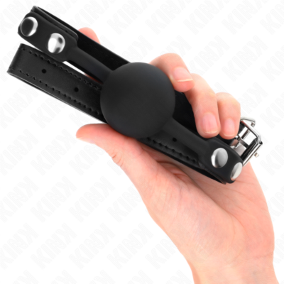 Kink - bola silicone 4 cm gag modelo 1 60 x 2 cm kink collar & gag caliente. Pt