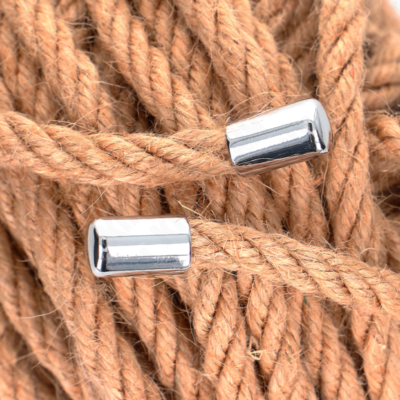 Kink - corda de cânhamo com cabeça de metal 10 metros kink rope arts caliente. Pt