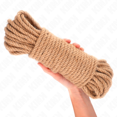 Kink - corda de cânhamo com cabeça de metal 20 metros kink rope arts caliente. Pt