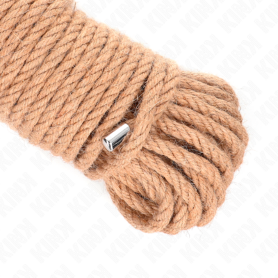 Kink - corda de cânhamo com cabeça de metal 20 metros kink rope arts caliente. Pt
