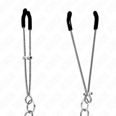 Kink - pinças finas com corrente grossa 30 cm kink nipple grip caliente. Pt