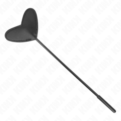 Alternative view of KINK - PALETA EM FORMA DE CORAÇÃO PRETO 33 X 10 CM