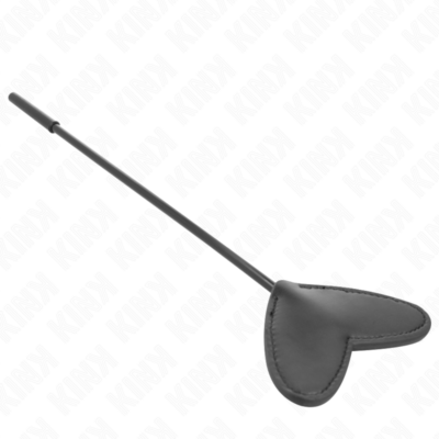 Kink - paleta em forma de coração preto 33 x 10 cm kink impact & touch caliente. Pt