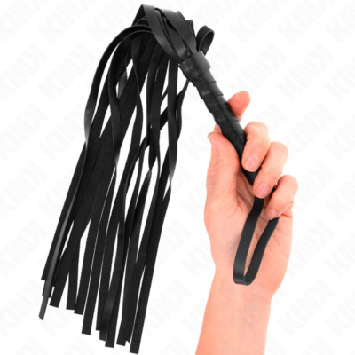 Kink - chicote preto simples 45 cm - image 3