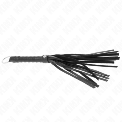 Kink - mini chicote preto simples 28 cm - image 4