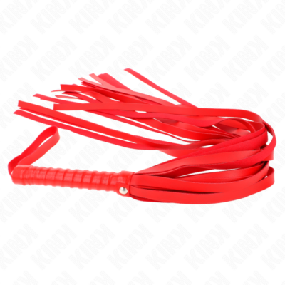 Kink - chicote cabo curto vermelho 70 cm kink impact & touch caliente. Pt