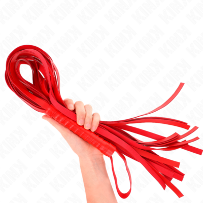 Kink - chicote cabo curto vermelho 70 cm kink impact & touch caliente. Pt