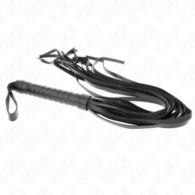 Kink - negro cabo curto chicote de cauda longa 70 cm - image 5