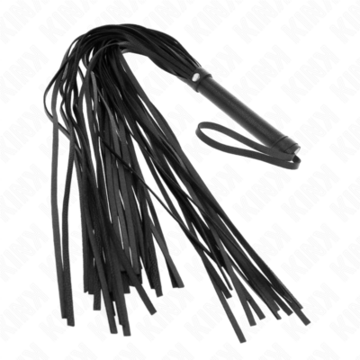 Kink - chicote de pvc macio preto 70 cm - image 5